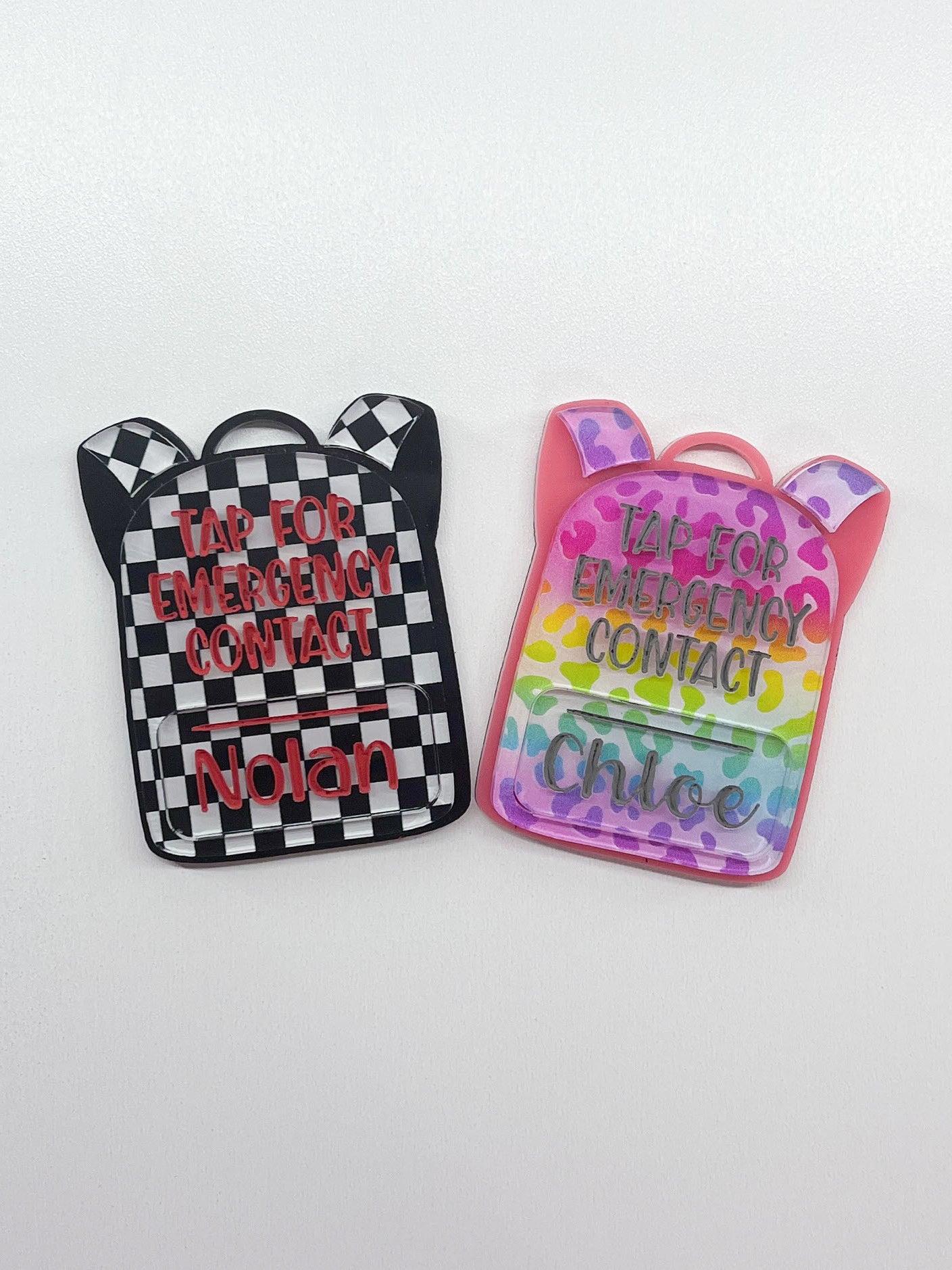 Emergency Contact NFC Keychain