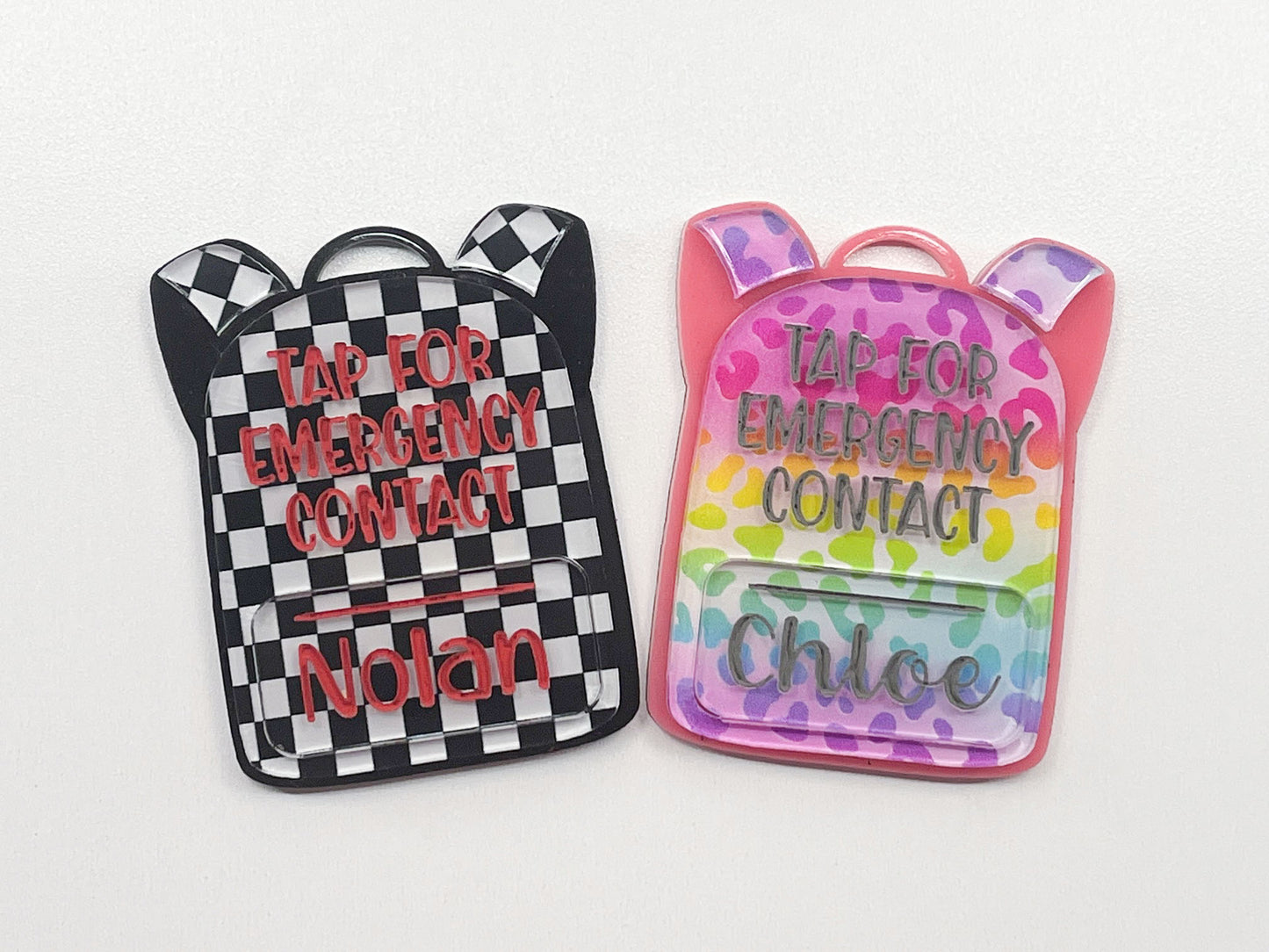 Emergency Contact NFC Keychain