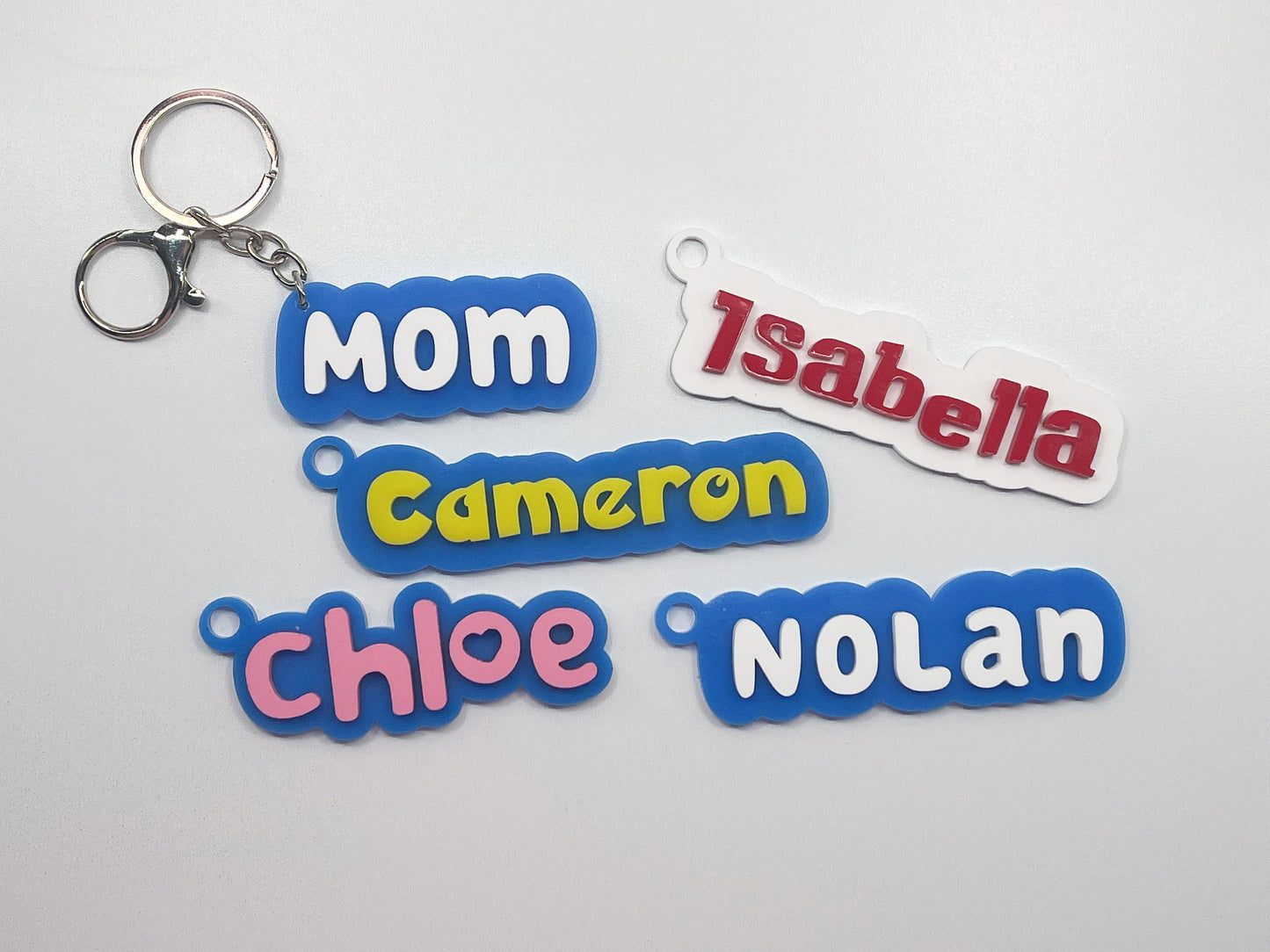 Acrylic Name Keychain
