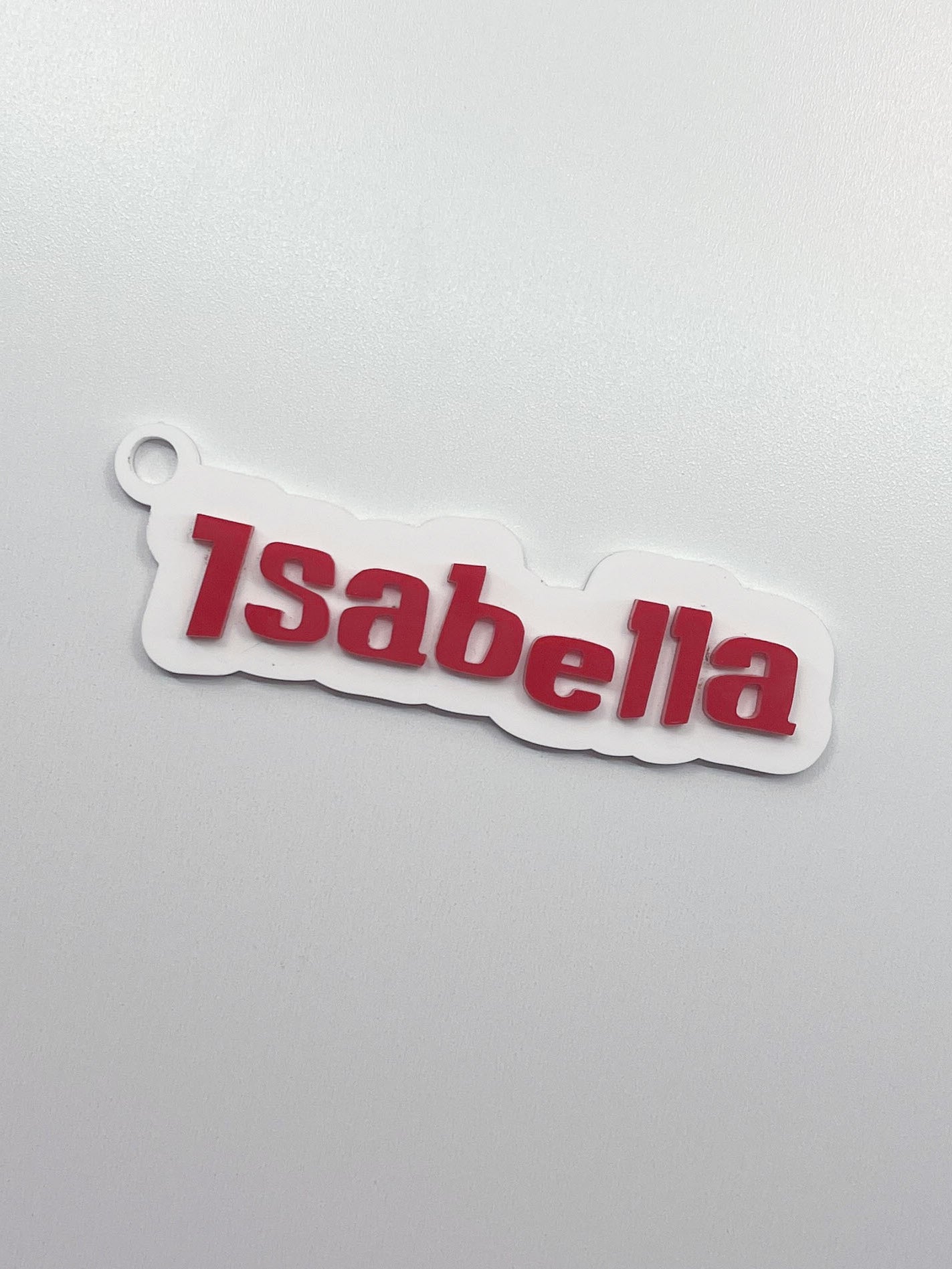 Acrylic Name Keychain