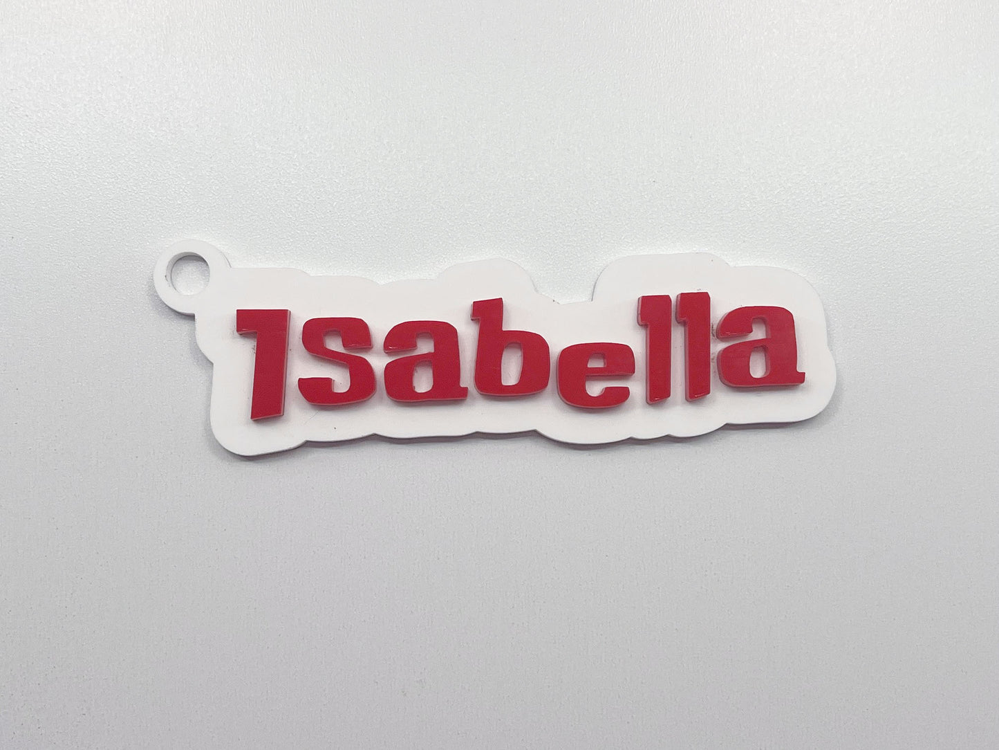 Acrylic Name Keychain