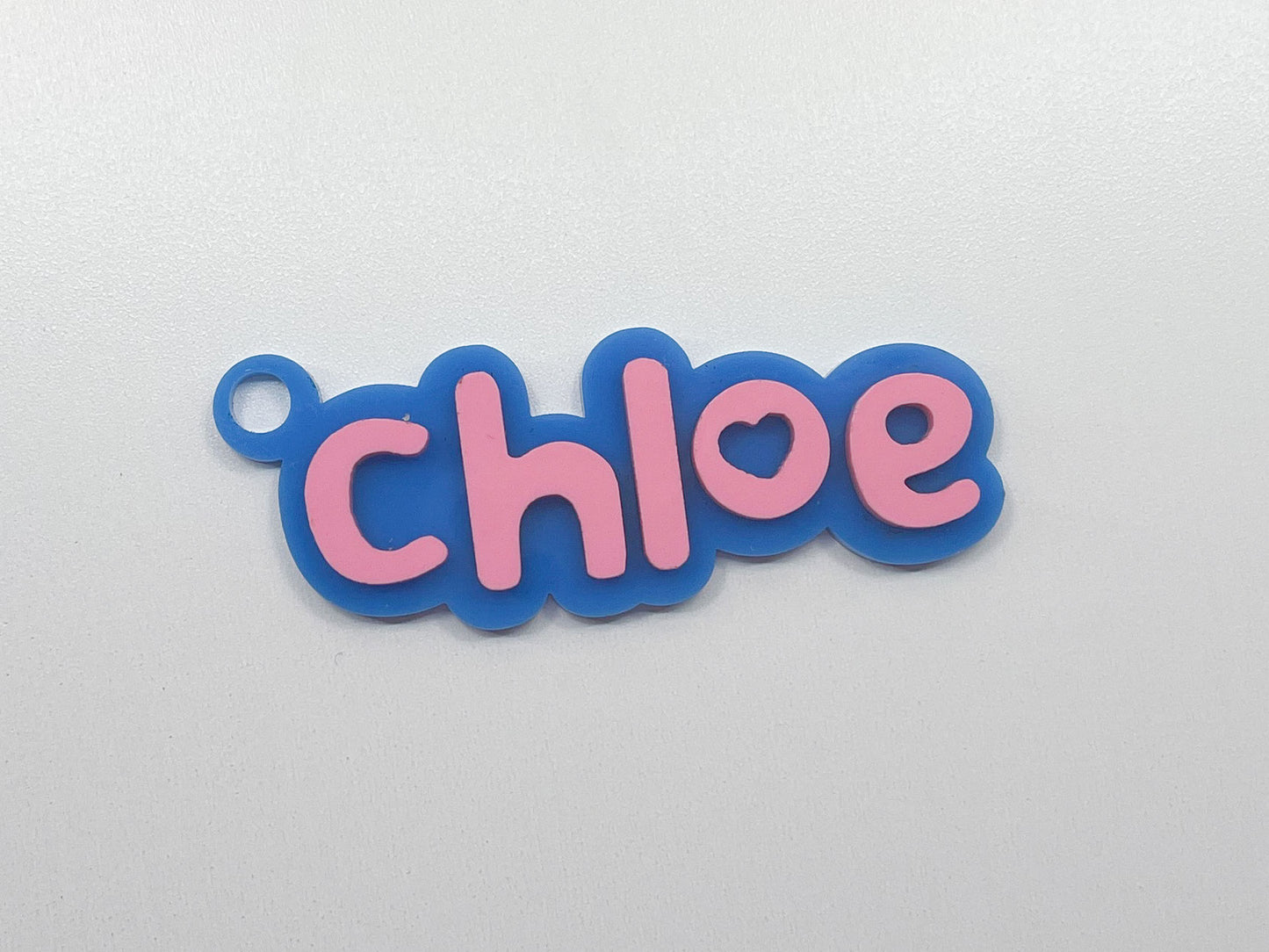 Acrylic Name Keychain