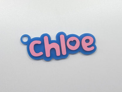 Acrylic Name Keychain